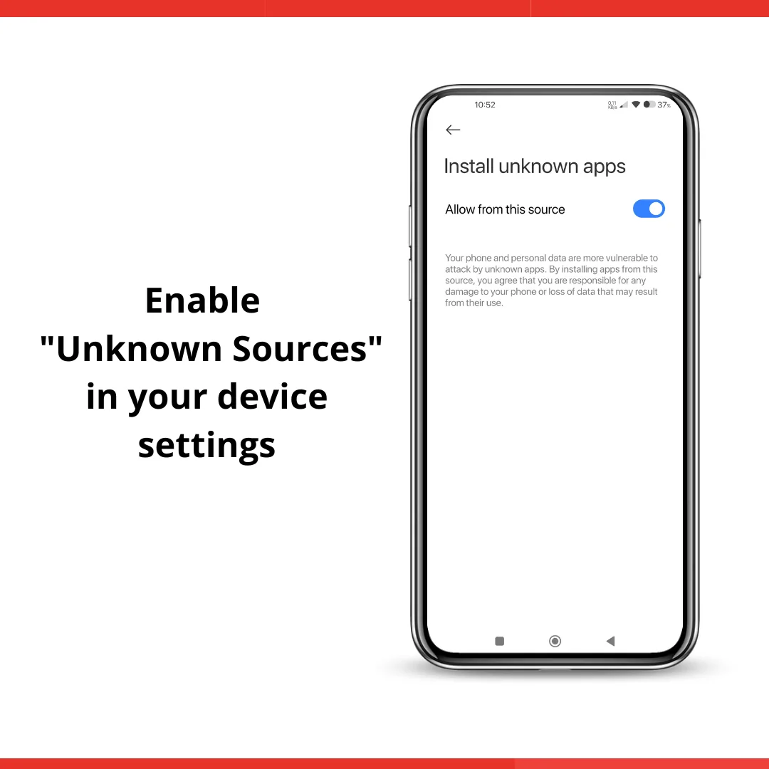 enable unknown sources