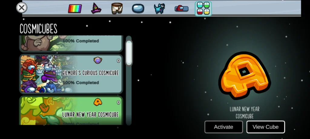 unlocked items
